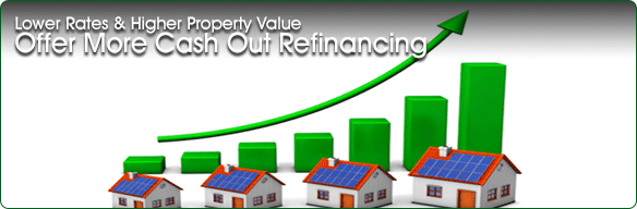 cash out refinance credit